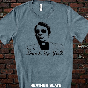 Cult Leader Jim Jones, Drink Up Y'all, Scary Face Shirt, Serial Killer Tshirt, Cult Leader Tee, True Crime Tshirt