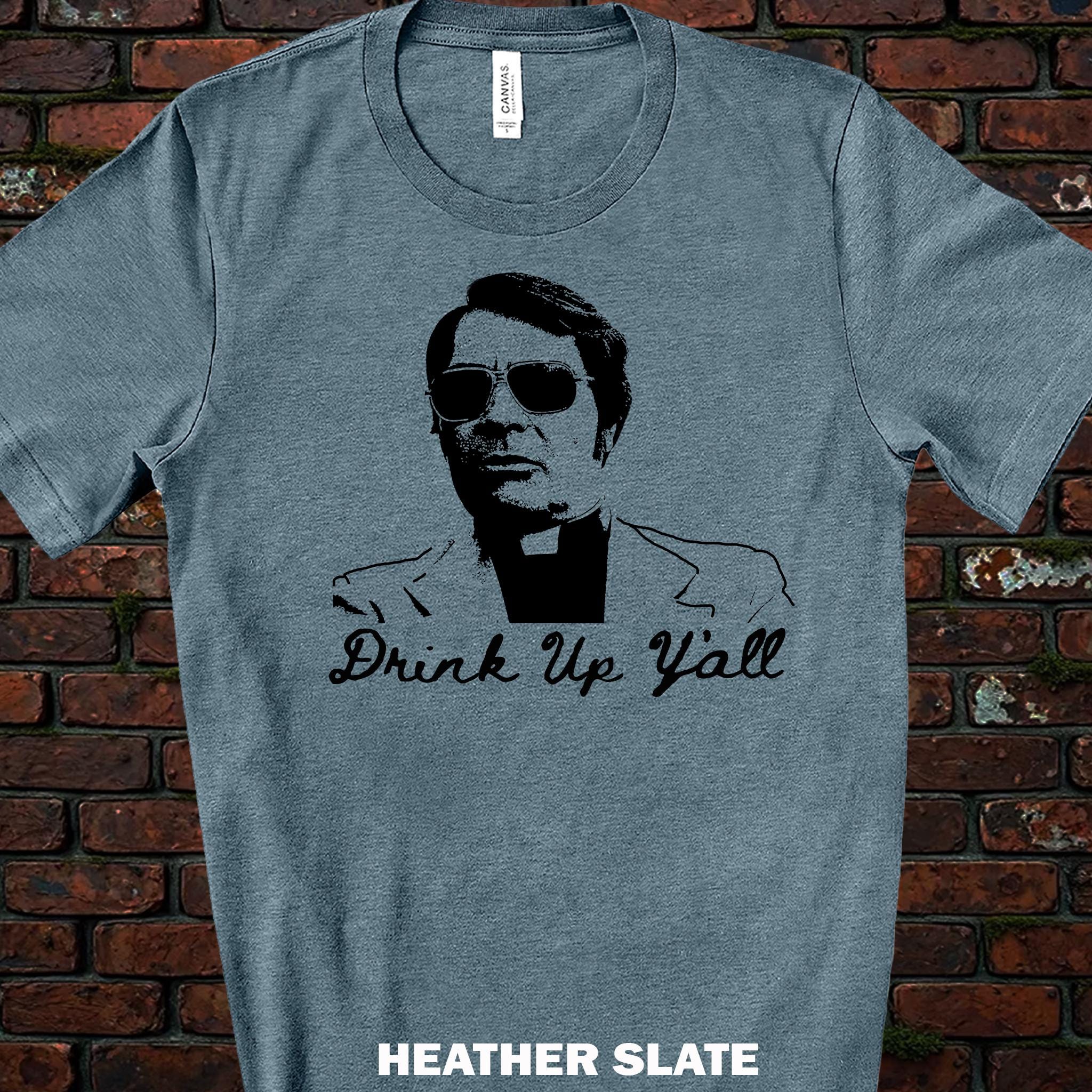 c×m Tシャツ double up type A/ Lサイズ Cult Leader Jim Jones, Drink up Y'all, Scary Face Shirt, Serial