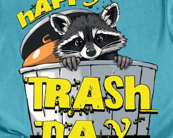 Raccoon T-Shirt | Retro Trash Panda Tee | Funny Animal Shirt | Raccoon Meme Tee | Trendy Animal Lover Gift