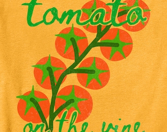 Tomato Shirt, Tomato Girl Summer, Garden Shirt, Farmers Market Tshirt, Gift for Gardener, Gardening T Shirt, Cottagecore, Vintage Aesthetic