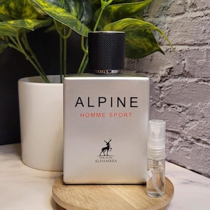 Alpine Homme Sport Maison Alhambra 2ml Decant | Sample | Travel | Tester