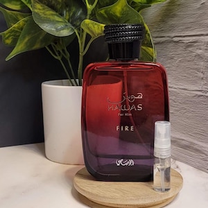 Hawas Fire Rasasi 2ml Decant | Sample | Travel | Tester