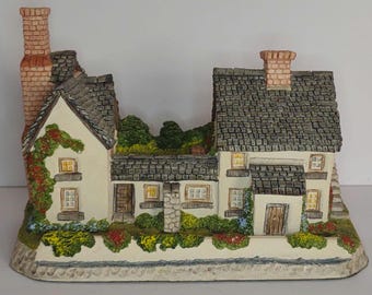 Vintage 1995 David Winter Newtown Millhouse – Signed Collectible Figurine