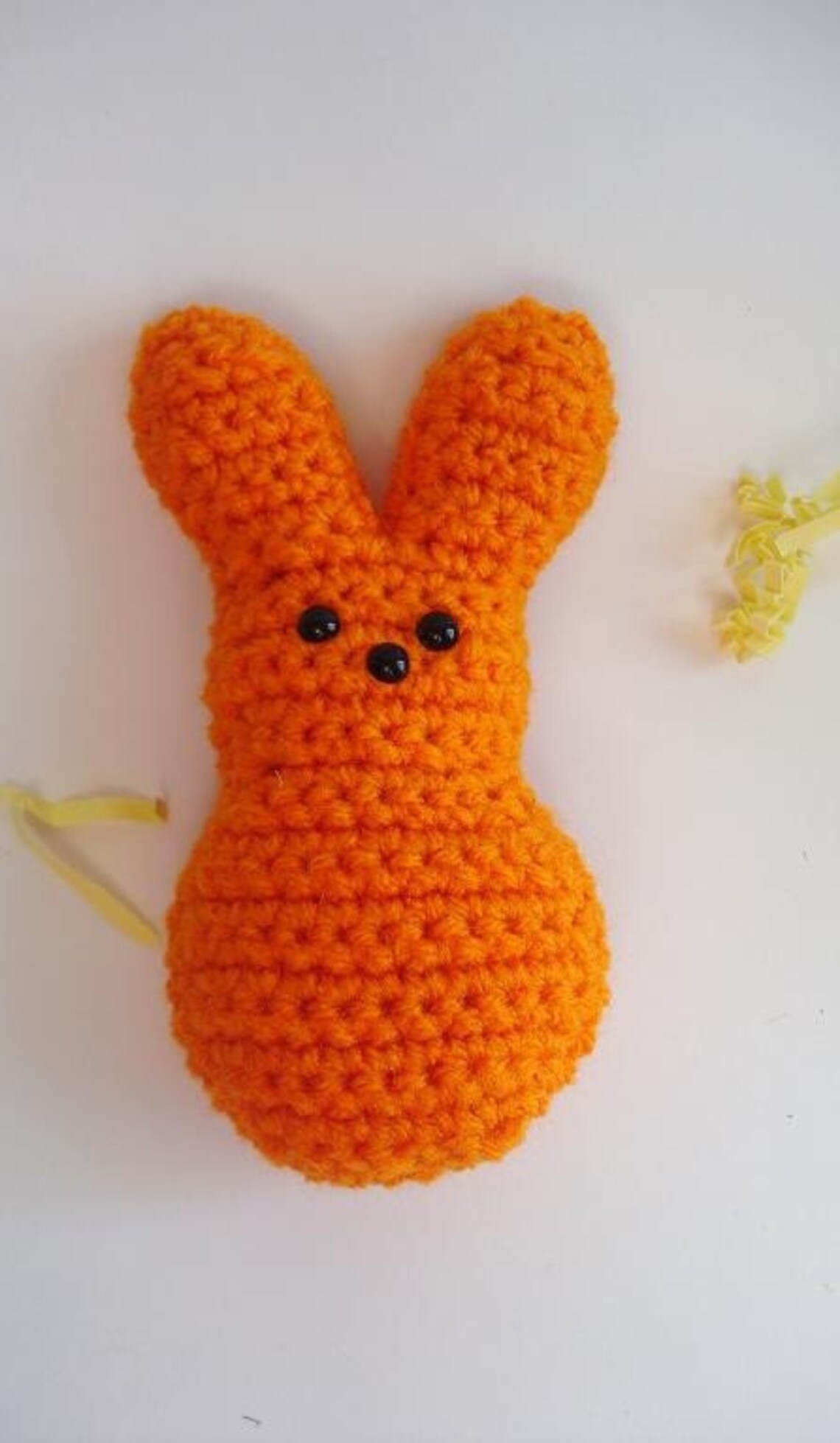 2 Easter Peep Marshmallow Bunnies Etsy