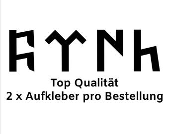 2x Göktürk Sticker Car Sticker White Türkiye Türkiye Osmanli