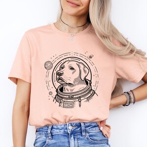 Astronaut Dog Planets T-Shirt, Space Tee, Dog Lover Gift, Galaxy Shirt, Astronomy Shirt, Outer Space T-Shirt