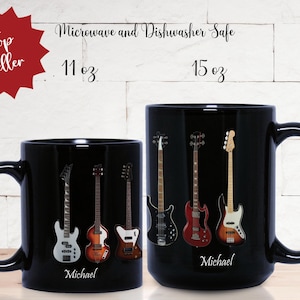 Guitar Mug - Etsy