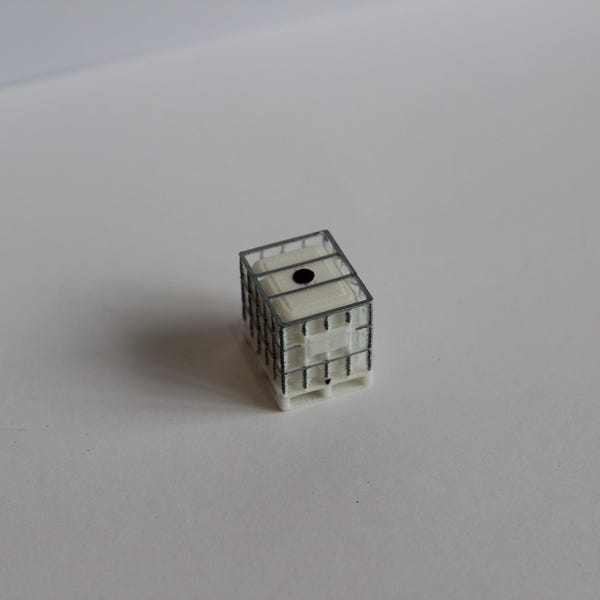 1/64 Scale Water Tote 3d Printed IBC Tote
