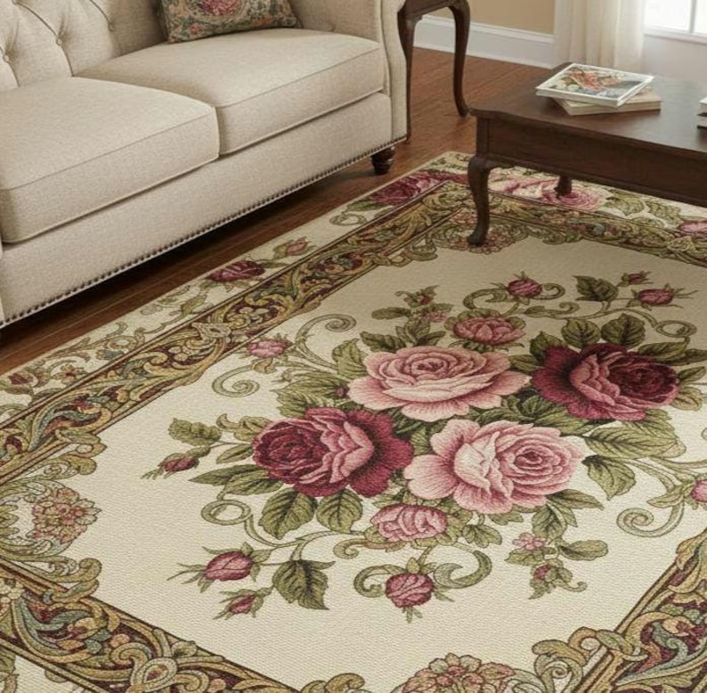 Best HD Pictures about  Shabby Chic Area Rugs  with No AI Images