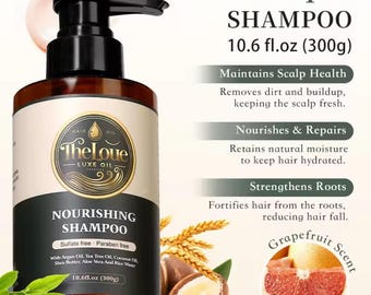 Theloue luxe Öl Haarpflege Shampoo und Conditioner 100% natürlich