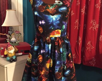 space the final frontier dress aka the ms frizzle dress