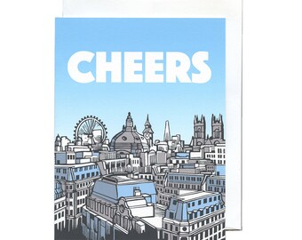 Grazie britannico carta Cheers