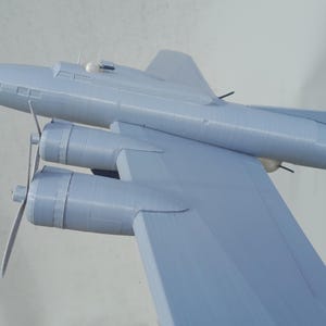 Bombardero B17 Flying Fortress de 630 mm de envergadura Weathervane STL Consulte las notas para obtener más detalles