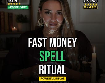 Fast Money Spell | Let Me Unblock Your Financial Energy | Same Hour Detailed Ritual Report