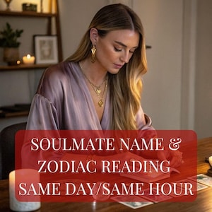 Odczyt imienia bratniej duszy i znaku zodiaku | Rysunek psychiczny i astrologiczny wgląd | Przepowiednia miłości tego samego dnia, połączenie astrologiczne, portret