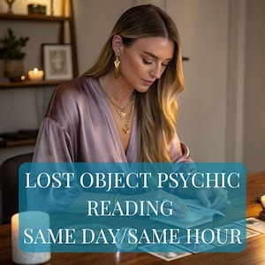 Lost Item Psychic Reading & Insight – Find Your Missing Belongings, Same-Day Guidance