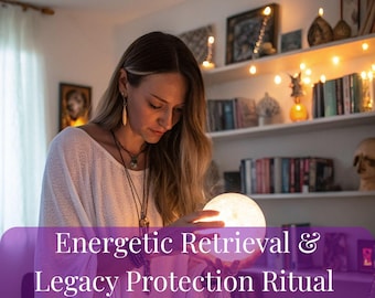 Energetic Retrieval & Legacy Protection Ritual – Reclaim Lost Inheritance, Seal Spiritual Gifts, Cut Energetic Thieves