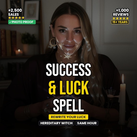 Success & Good Luck Spell | Career Success, Wealth Attraction | Same Day Witchcraft Ritual Report