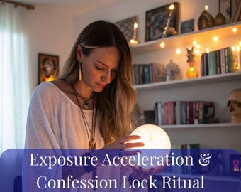 Confession Lock Ritual: Break Silence, Reveal Truths (Same-Day Energy Casting)