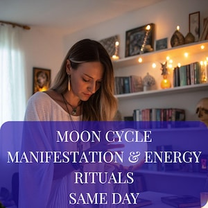 Moon Cycle Manifestation Rituals: Personalized Spiritual Guidance