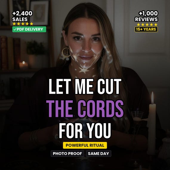Cord Cutting Spell | Release Trauma Bond From Toxic Ex | Same Hour Witchcraft Ritual Report