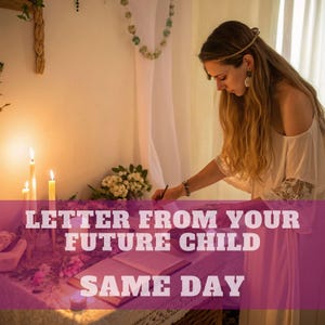 Carta de tu futuro hijo: Mensaje del bebé espiritual para la futura mamá, canalización emocional, carta de sanación para mamás