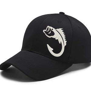 ball cap with fish hook svg BLUEGILL HOOKIT© Hat - Fishing Hat Clip This Bluegill Hookit hat pin is the perfect hat accessory for the freshwater fisherman Graduate Hat On Fishing Hook
