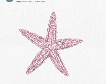 Starfish Machine embroidery design, Sea Creatures Machine File, Ocean Animals Embroidery, marine animals lover gift, Instant Download