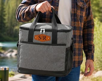 Personalized Insulated Beer Cooler Bag: Groomsmen Gift, Custom Design, Groomsman Cooler Bag, Anniversary Gift