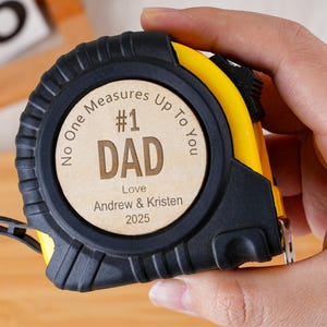 Father&#39;s Day Gifts, Tape Measure No One Measures Up Personalized, Dad Tape Measurep, Personalized Gifts For Dad, Husband, Grandpa Gifts