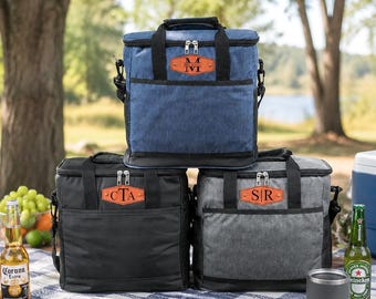 Personalized Insulated Beer Cooler Bag: Groomsmen Gift, Custom Design, Groomsman Cooler Bag, Anniversary Gift