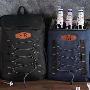 Personalized groomsmen cooler bag,Custom lunch cooler backpack,Groomsmen gift,Golf beer cooler,Men's travel cooler backpack,Wedding Gift