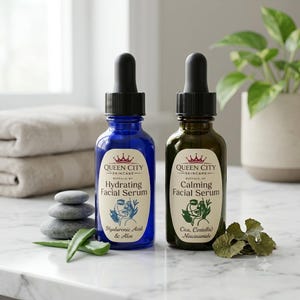 Redness Relief | Calming Face Serum by Queen City Skincare image 3