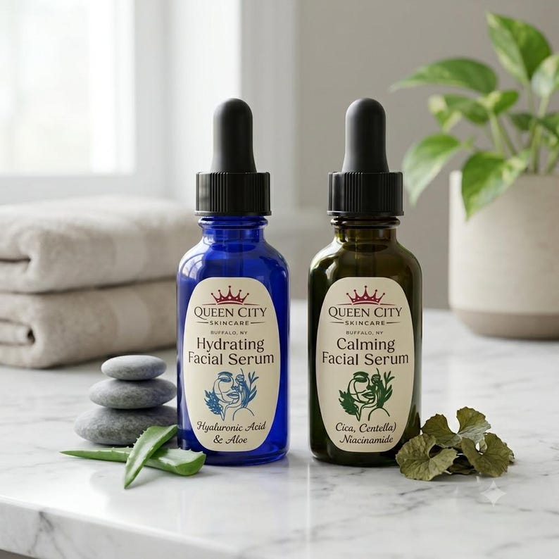Redness Relief | Calming Face Serum by Queen City Skincare image 3