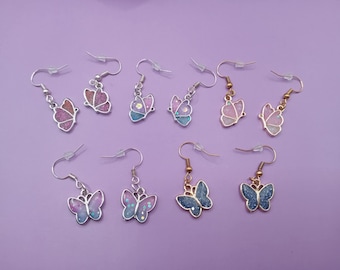 ドイツ製バタフライ　リメイク　ハンドメイドイヤリング バタフライ ( ピアス ⁄ イヤリング ) | THE HANY 公式オンライン
