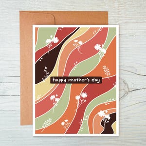 Feliz Día de la Madre / Tarjeta de felicitación / Tarjeta en blanco / Regalo del Día de la Madre