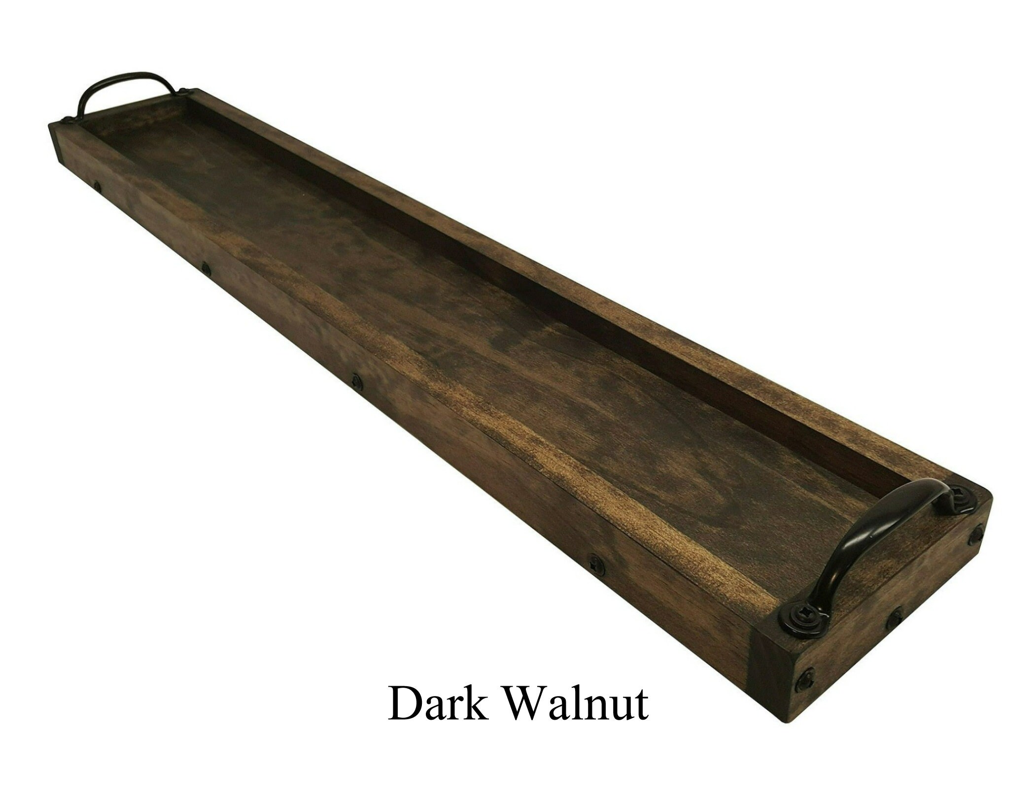 Long Wooden Tray Long Narrow Tray Dining Table Centerpiece Etsy