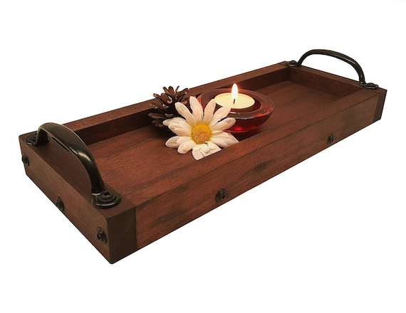 Dining Table Centerpiece Long Wooden Tray Autumn Table Etsy