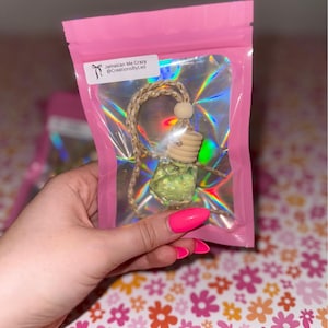 Jamaican Me Crazy Hanging Car Diffuser | Refillable Oil Freshener for Car & Small Spaces, Car Air Freshener, Car Accessories, Car Diffuser