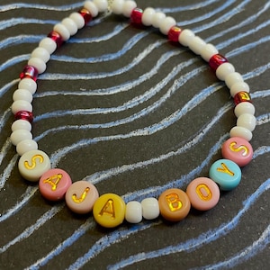Saja Boys Bracelet – Kpop Demon Hunters Fan Jewelry,  Beaded Friendship Bracelet for Fandom Fans