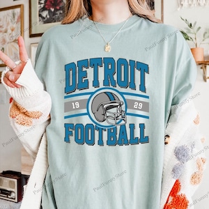 Detroit Football Vintage Png, Detroit Lion Football Png, gift for her Png, Trendy Detroit Football Png, Detroit Lion Png.
