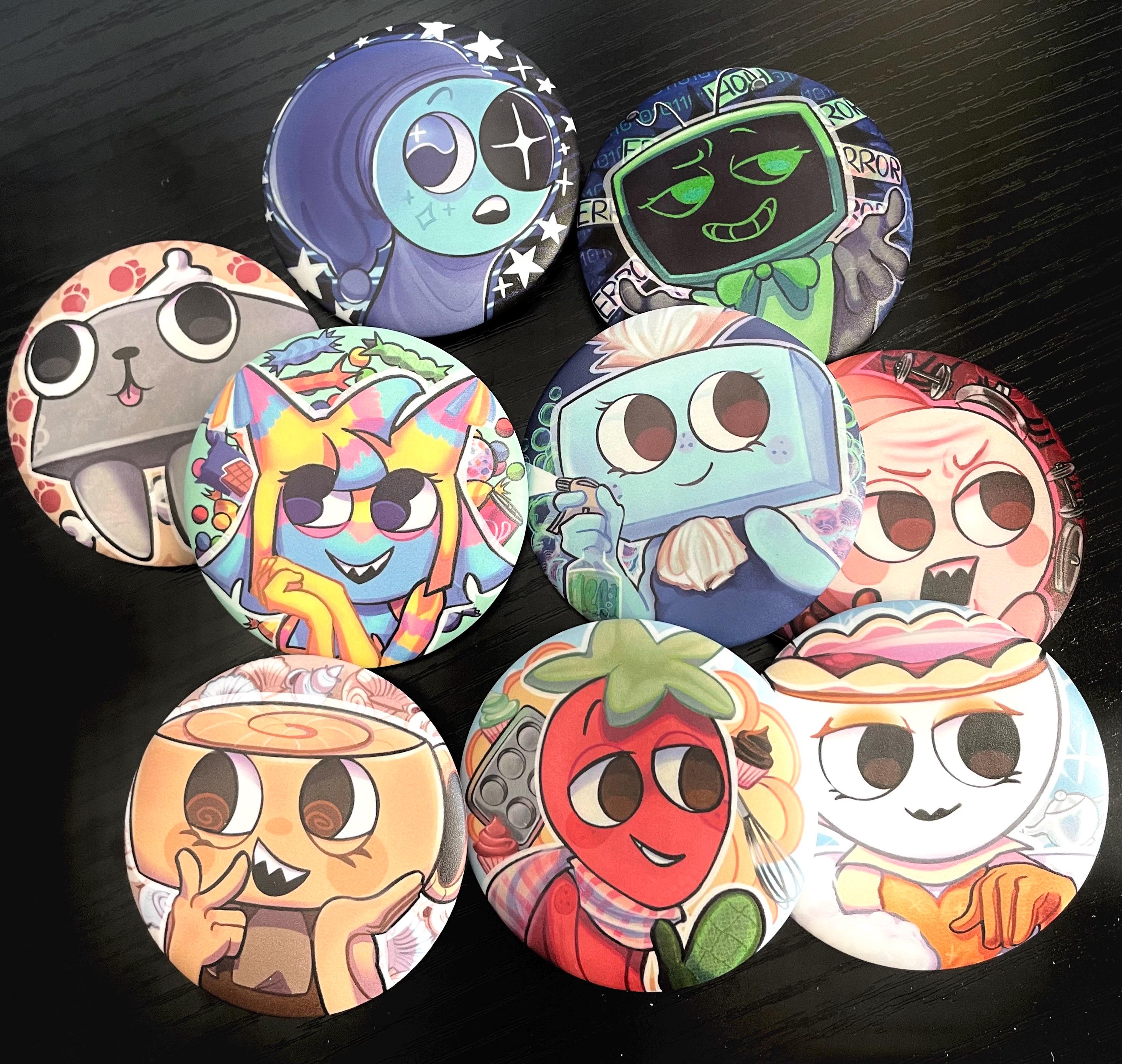 More Characters Added! - Dandy's World Pins - Etsy Israel