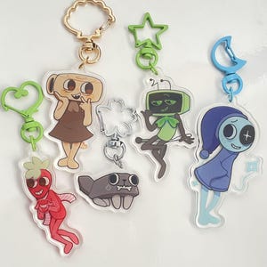 Dandy’s World Mains Keychains
