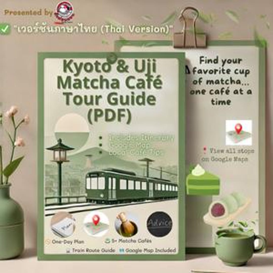 京都・宇治抹茶カフェガイド（PDF） - Googleマップ付き2日間日本旅行