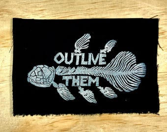 Coelacanth Skeleton patch