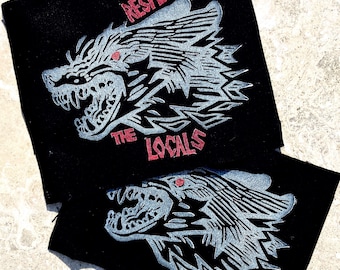 RESPECT THE LOCALS Coyote Patch