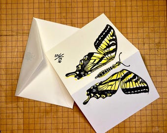 Swallowtail Butterfly Blank Cards