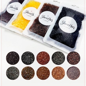 Gel Keratin Glue Beads (100 g) I LOVE SLAVIC HAIR - Mix of 10 Popular Colours