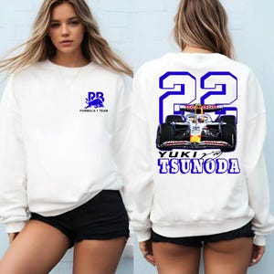 Yuki Tsunoda #22 2025 Formula One Sweatshirt, Yuki Tsunoda Shirt, Yuki Tsunoda F1 Sweater, Yuki Tsunoda 22, F1 Shirt Yuki Tsunoda, F1 Shirt