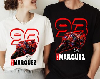 T-shirt « MORE THAN A NUMBER » - Marc Marquez, Champion Du Monde 2025